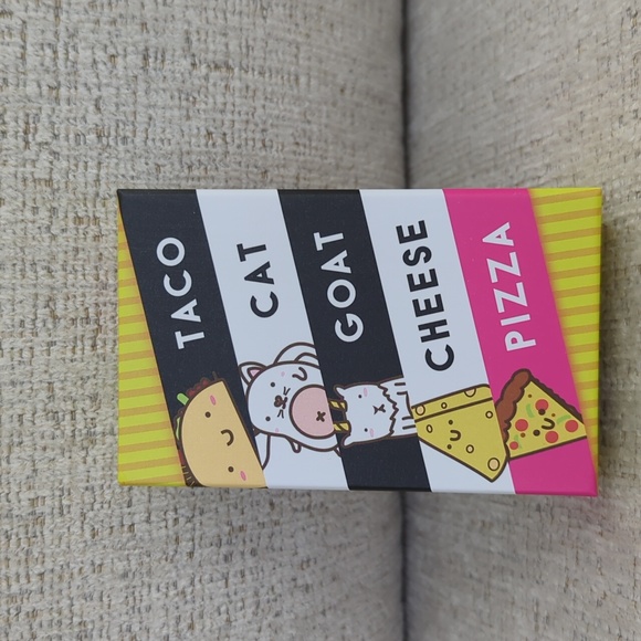 Taco Cat Goat Cheese Pizza Card Game - Brand New - Picture 1 of 11